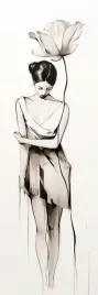 plakat-305x915cm-samotna-kwiecista-muza