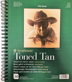 szkicownik-strathmore-toned-tan-na-spirali-z-boku