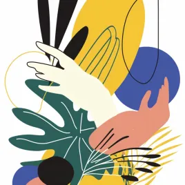 plakat-30x30cm-dotyk-tropikow