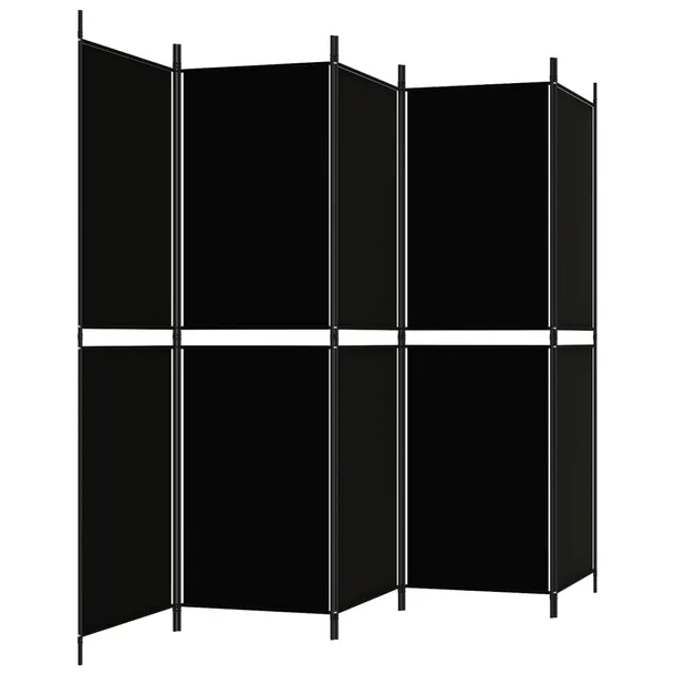 parawan-przegroda-250x180cm-czarny-kod-producenta-ze-350221-stan-nowy