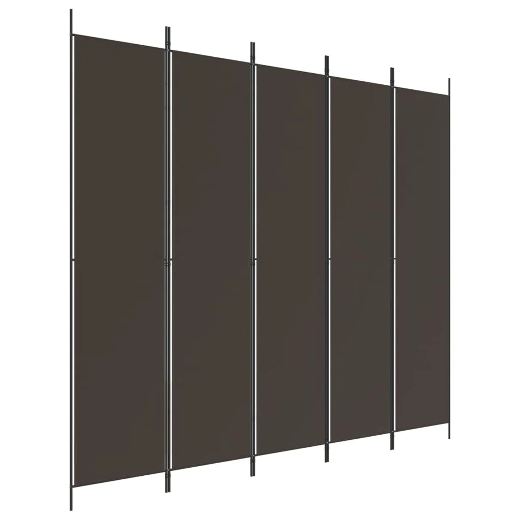 parawan-przegroda-5-panelowa-250x220-cm-brazowy