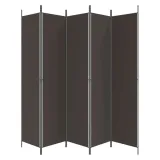 parawan-przegroda-5-panelowa-250x220-cm-brazowy-stan-nowy-kod-producenta-ze-350203