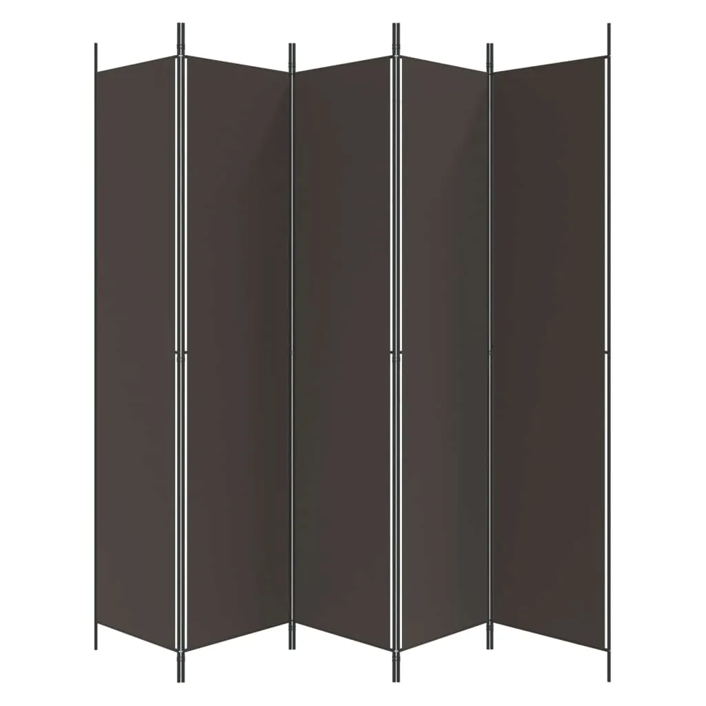 parawan-przegroda-5-panelowa-250x220-cm-brazowy