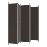 parawan-przegroda-5-panelowa-250x220-cm-brazowy-kod-producenta-ze-350203-stan-nowy