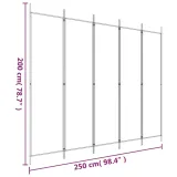 parawan-przegroda-5-panelowa-bialy-250x200cm-stan-nowy-kod-producenta-ze-350186
