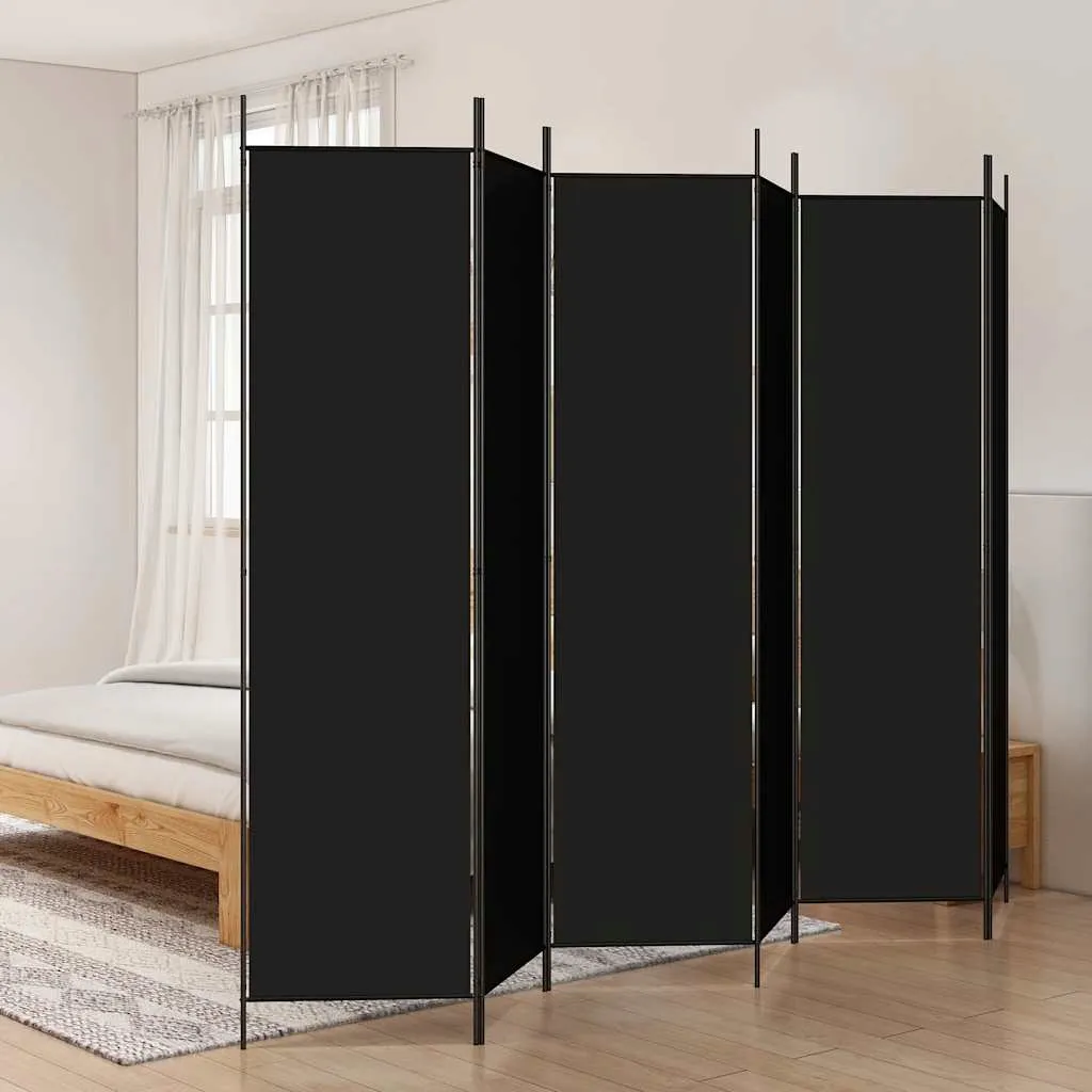 parawan-przegroda-czarny-300x200cm-6-panelowy-stan-nowy