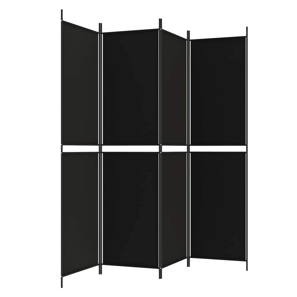 parawan-skladany-200x200-cm-czarny-stan-nowy