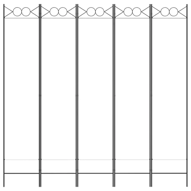 parawan-skladany-5-panelowy-200x200cm-bialy-kod-producenta-ze-350154