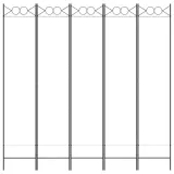 parawan-skladany-5-panelowy-200x200cm-bialy-kod-producenta-ze-350154
