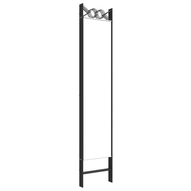 parawan-skladany-5-panelowy-200x200cm-bialy-stan-nowy