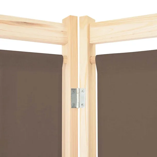parawan-wolnostojacy-5-panelowy-brazowy-200x170x4cm-kod-producenta-ze-248181-stan-nowy