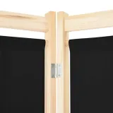 parawan-wolnostojacy-5-panelowy-czarny-200x170x4cm-kod-producenta-ze-248185-stan-nowy