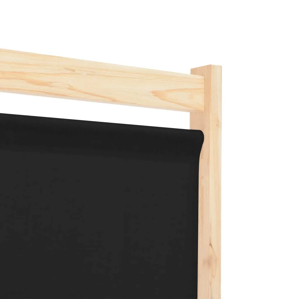parawan-wolnostojacy-5-panelowy-czarny-200x170x4cm