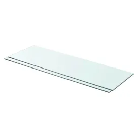 panel-szklany-80x25-cm-bezbarwny-8-mm-15-kg-2-polki