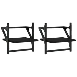 polka-scienna-drewno-metal-czarna-30x25x30-cm