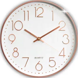 zegar-scienny-duzy-nowoczesny-stylowy-rozowe-zloto-30-cm