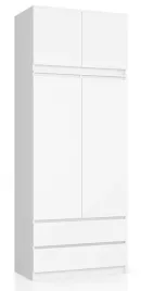 szafa-z-nadstawka-s-90-cm-2-drzwi-2-szuflady-pk-biala