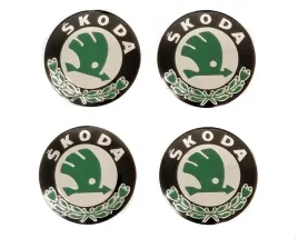 skoda-dekielki-znaczki-kapsle-do-alufelg-56mm-52mm-4szt