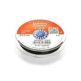 griffin-jewelry-elastic-cord-zylka-elastyczna-05mm-5m-black