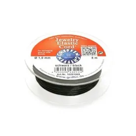 griffin-jewelry-elastic-cord-zylka-elastyczna-1mm-5m-black