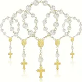 mini-rozaniec-paciorek-do-modlitwy-rozyczki-perlowy-stan-nowy