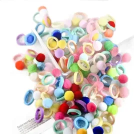 gumki-do-wlosow-super-kolory-i-wzory-mini-kolorowe-z-pomponem-x10szt