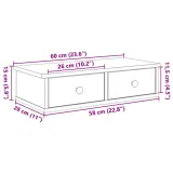 polka-scienna-z-szufladami-biala-60x28x15-cm-stan-nowy-wysokosc-mebla-21-cm