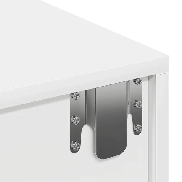 polka-scienna-z-szufladami-biala-80x33x17-cm-stan-nowy-marka-vidaxl