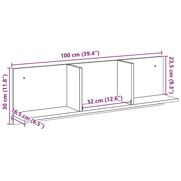 polka-scienna-100x165x30-cm-dab-sonoma-stan-nowy-kolor-mebla-roz
