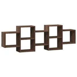 polka-wiszaca-brazowy-dab-129x18x42-cm