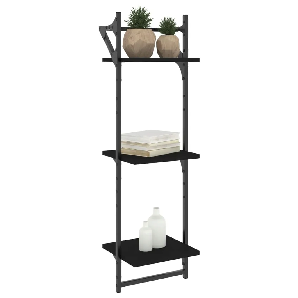 polki-scienna-czarne-30x25x100-cm-stan-nowy