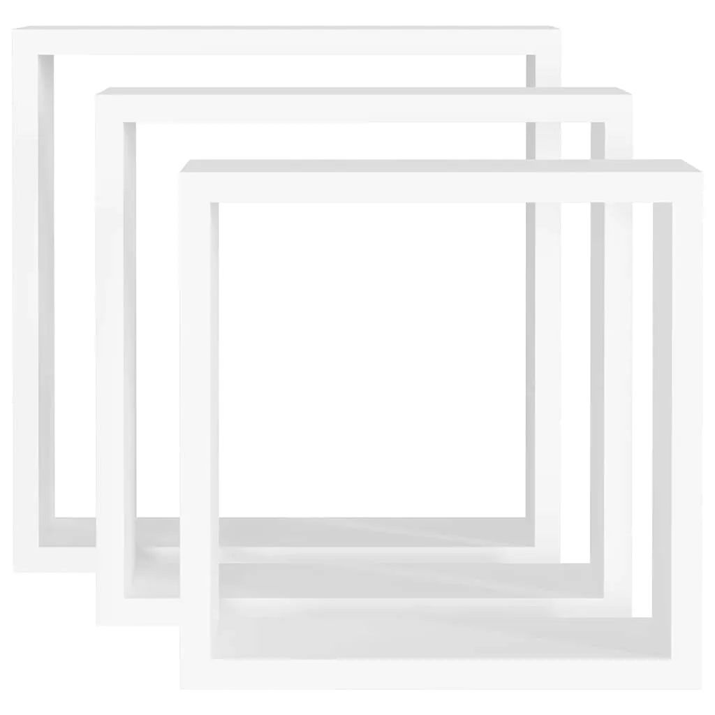 polki-scienne-kostki-3-szt-biale-mdf-stan-nowy