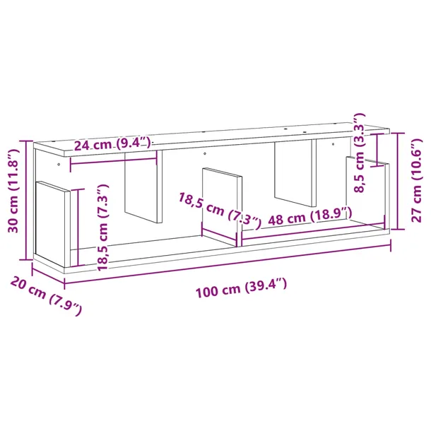 szafka-scienna-beton-100x20x30-cm-szarosc-stan-nowy-wysokosc-mebla-30-cm