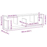 szafka-scienna-beton-100x20x30-cm-szarosc-stan-nowy-wysokosc-mebla-30-cm
