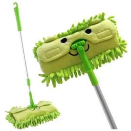 mop-dla-dzieci-z-raczka-teleskopowa-zwierzatko-zielony