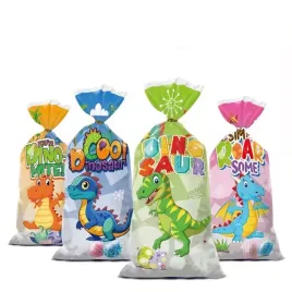 opakowanie-torba-na-slodycze-prezent-slodkie-dinozaury-x5szt