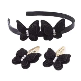 zestaw-dla-dziewczynek-opaska-ze-spineczkami-czarne-motylki