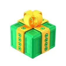 pudelko-opakowanie-na-prezent-na-srubki-zielone-z-zolta-kokarda