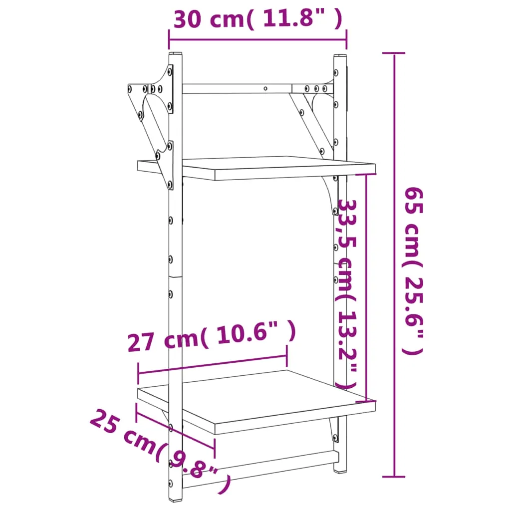 wiszaca-polka-30x25x65-cm-brazowy-dab-stan-nowy