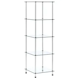 5-poziomowa-polka-przezroczysta-40x40x130-cm-szklo-hartowane