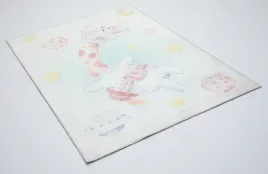 dywan-dzieciecy-drukowany-kids-200x300-zyrafa-kosmos-planety-ufo-gwiazdy