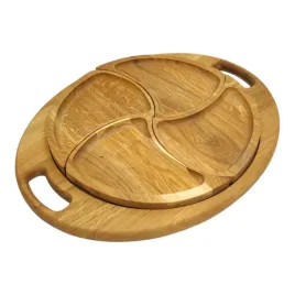 zestaw-deska-drewniana-debowa-4-miseczki-do-przystawek-serow-itp-45x38x2cm