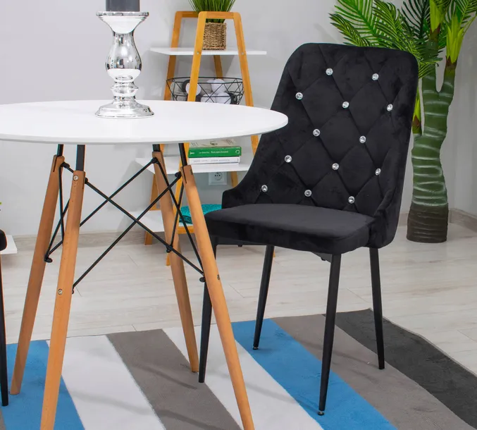 krzeslo-amore-czarne-x-1-marka-leobert-stan-nowy