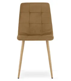 krzeslo-kara-brazowy-aksamit-nogi-kolor-drewna-x-1
