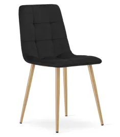 krzeslo-kara-czarny-aksamit-nogi-kolor-drewna-x-2