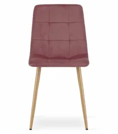 krzeslo-kara-rozowy-aksamit-nogi-kolor-drewna-x-1