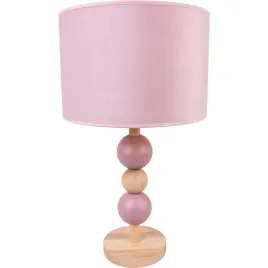 lampa-stolowa-bolla-szklana-kula-pudrowy-roz-e14-dekoracyjna-handmade
