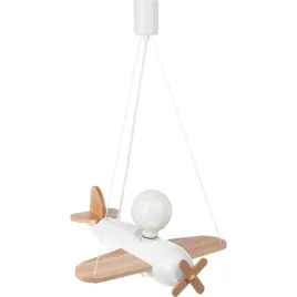 lampa-wiszaca-dziecieca-clipper-samolot-drewno-buk-naturalno-bialy-e27