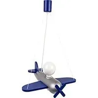 lampa-wiszaca-dziecieca-clipper-samolot-drewno-buk-granatowo-srebrny-e27