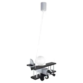 lampa-wiszaca-dziecieca-samolot-maly-drewno-buk-szaro-czarny-e27